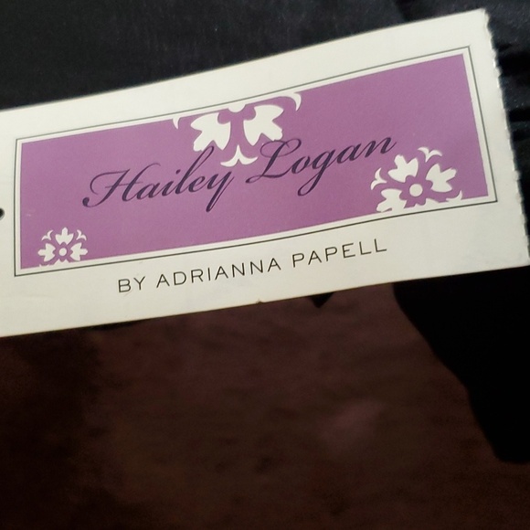 Hailey Logan Strapless Black Dress NWT - Picture 5 of 6